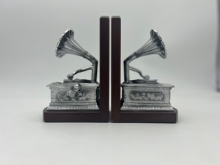 Sujeta libros Gramolas Madera-Metal