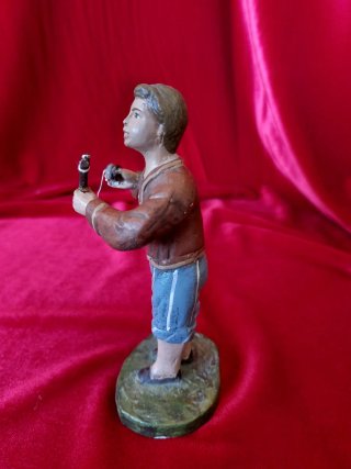 Pastor Niño Serie 21 Barro Terracota