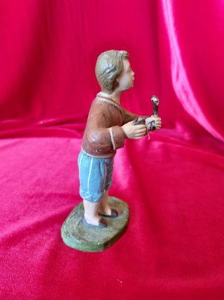 Pastor Niño Serie 21 Barro Terracota