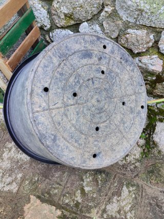 Maceta Grande Plástico 70cm Diámetro