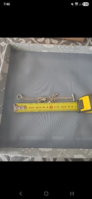 Pulsera de Plata de Ley 925 - Diseño Doble Cadena