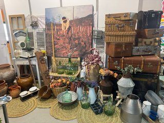 Decorazione vintage per eventi e ristorazione LEER