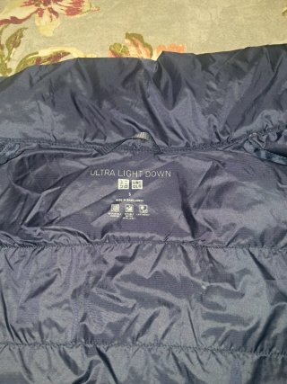 Chaleco acolchado mujer azul