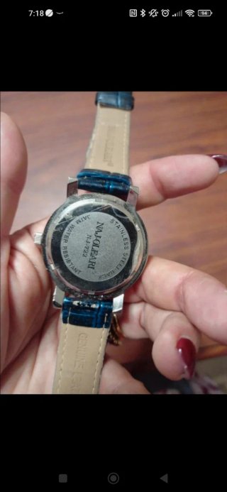 Orologio donna NAJ-OLEARI blu e argento