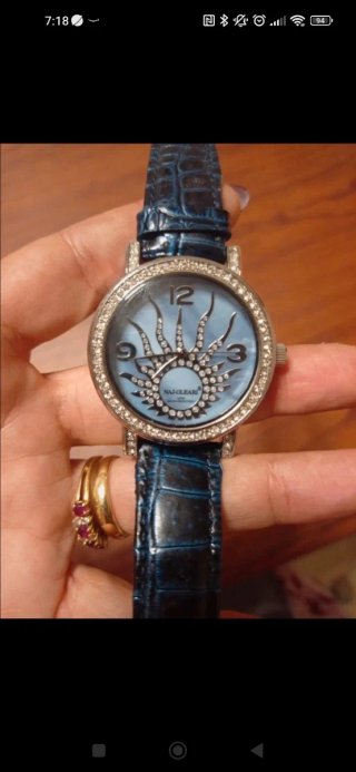 Orologio donna NAJ-OLEARI blu e argento