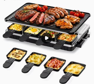 Raclette - Gourmette - Griglia 8 posti