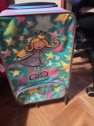 Maleta infantil Happy House estrellas