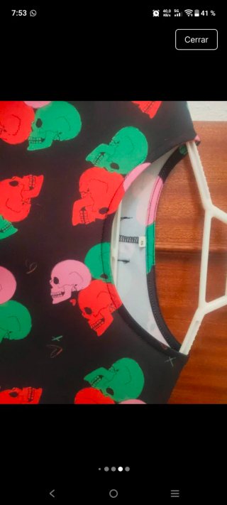 Vestido Aire Retro Calaveras