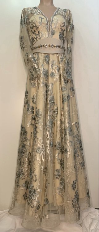 Vestido Largo Fiesta Premium Bordado