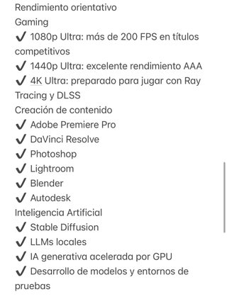 Ordenador. PC Gaming Premium Intel Core Ultra 7 +