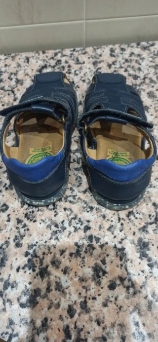 Sandalias Pablosky Azul Marino Niños número 27