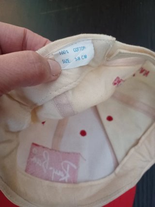 Cappello Ray-Ban Beige e Rosso