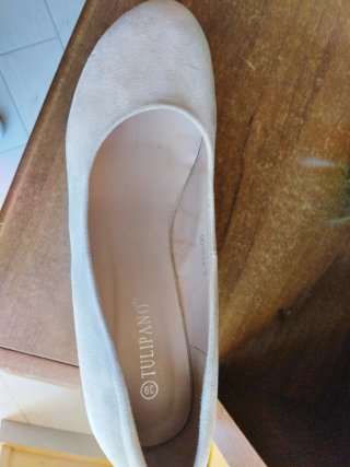 Scarpe décolleté Tulipano beige Tg 39