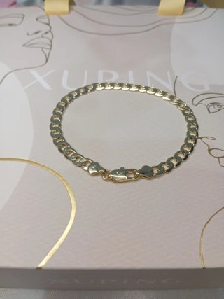 Pulsera oro laminado 14k