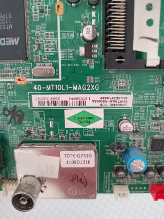 Placa Base Thomson 40-MT10L1-MAG2XG.1