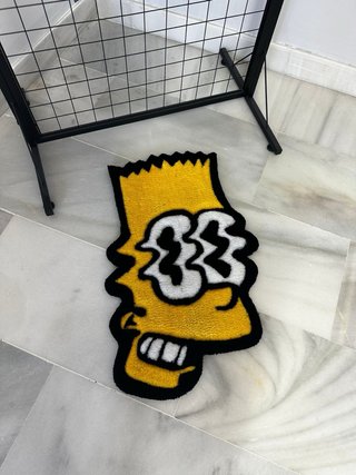 Alfombra Bart Simpsons personalizada