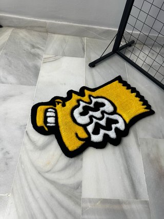 Alfombra Bart Simpsons personalizada