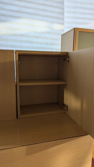 Módulos de madera roble para salón