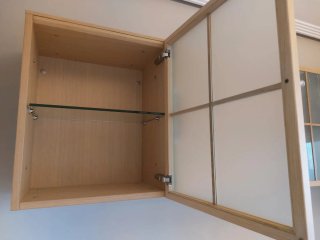 Módulos de madera roble para salón