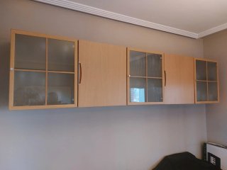 Módulos de madera roble para salón