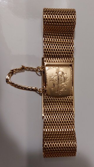 Pulsera oro 18kt con 18 brillantes peso 46gr Omega