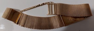 Pulsera oro 18kt con 18 brillantes peso 46gr Omega
