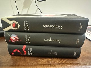 Libros saga crepúsculo