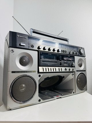 Radio Boombox Sanyo M-X960K Vintage