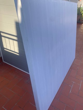 Cabezal Zara Home Vetas Blanco/Gris