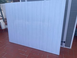 Cabezal Zara Home Vetas Blanco/Gris