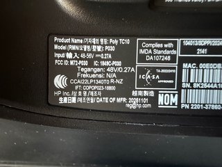 HP POLY TC10 CONTROLLER