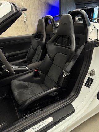 Porsche Boxster Spyder 981 3.8 375cv