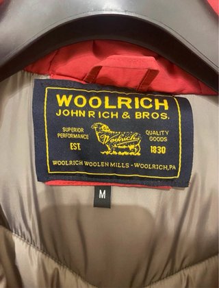 Parka Woolrich taglia M rossa
