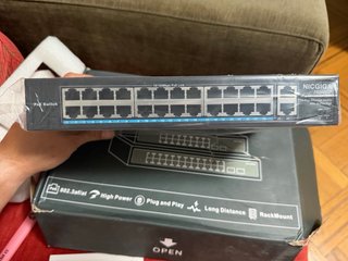 NICGIGA Switch PoE 802.3af/at RackMount