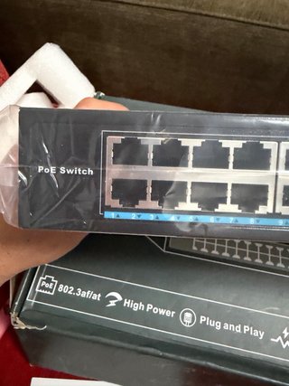 NICGIGA Switch PoE 802.3af/at RackMount