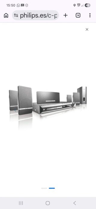 Home cinema Philips DVD DivX