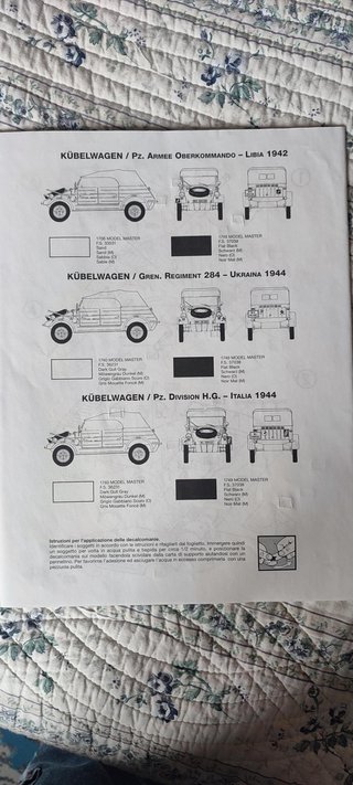 Modellismo Auto - Kubelwagen