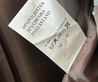 Americana cuadros gris Norvil hombre