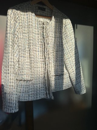 Chaqueta Tweed Talla XXL 48 Pilar Prieto