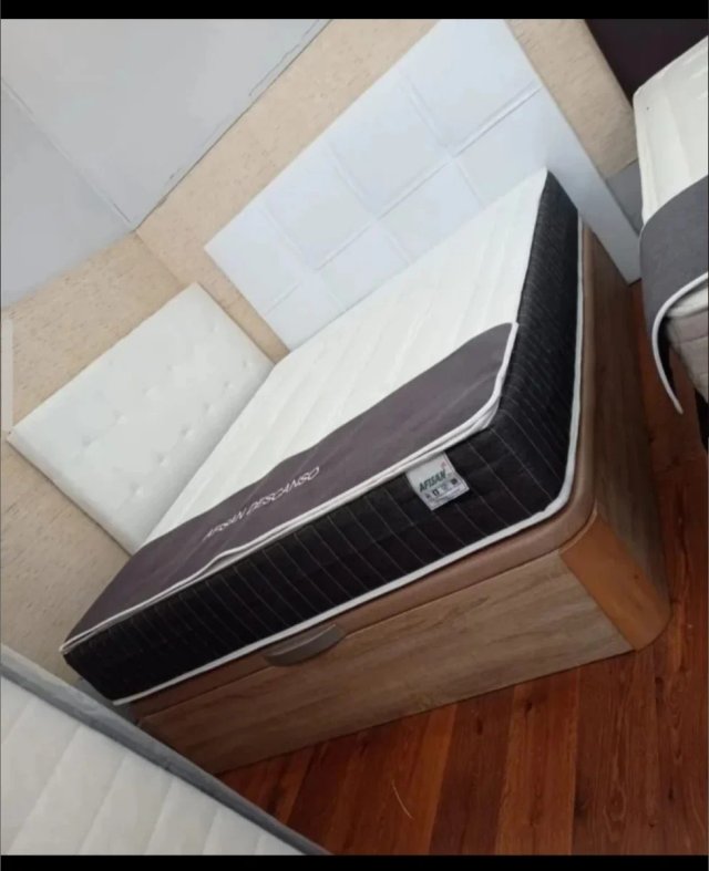 Letto con contenitore e materassi nuovi in vendita