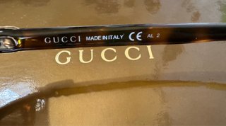 Occhiali da sole Gucci vintage marroni