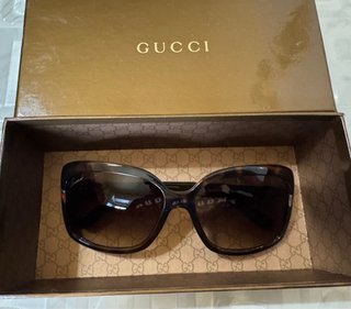 Occhiali da sole Gucci vintage marroni