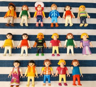 Lote Playmobil niños