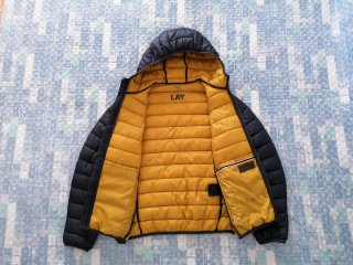 Piumino uomo con cappuccio "Lay" t. XL