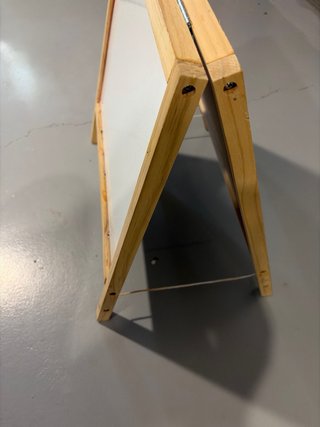 Pizarra infantil de madera