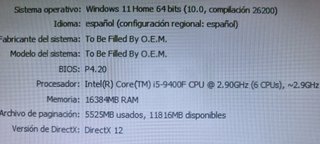 PC GAMING i5 9400-16 RAM-SSD-HDD-RX570 4GB-W11