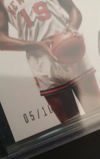 Cromo Willis Reed Panini Flawless limitado 5/10