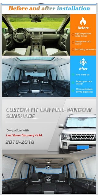 Oscurecedores para Land Rover Discovery 4