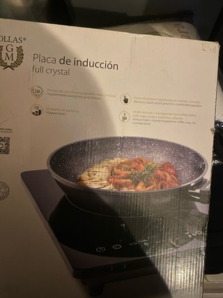 Placa de inducción Full Crystal