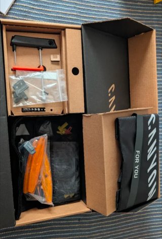 Cuadro Canyon Grizl CF SL. M
